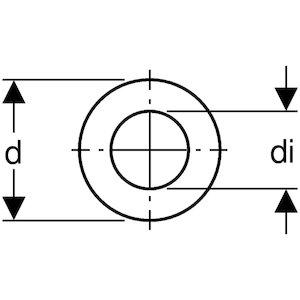 Geberit 63mm flush valve flat gasket (816.418.00.1) - main image 2