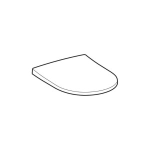Geberit Acanto Toilet Seat - White (500.605.01.2) - main image 2