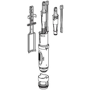 Geberit Sigma Type 208 Dual Flush Valve (241.290.00.1) - main image 2