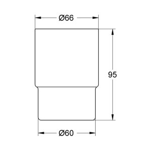 Grohe Essentials Crystal Glass - Clear (40372001) - main image 2