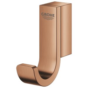 Grohe Selection Single Robe Hook - Brushed Warm Sunset (41039DL0) - main image 2