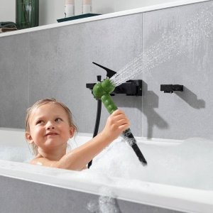 hansgrohe Jocolino Children's 2 Spray Hand Shower - Crocodile (28788570) - main image 2
