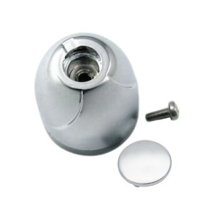 Mira Coda flow control knob - chrome (1630.047) - main image 2