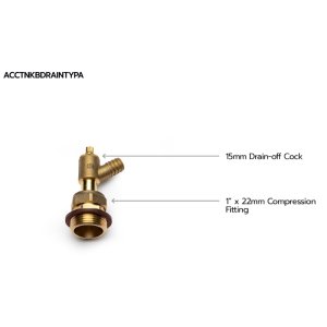 Salamander TankBoost Drain Off Plug (ACCTNKBDRAINTYPA) - main image 2