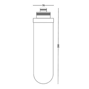 Sauber Carbon Water Filter Replacement (PDT-000053) - main image 2