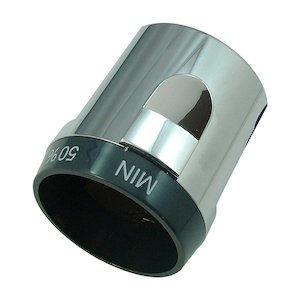 Trevi Therm volume control handle/knob - chrome (A963505AA) - main image 2