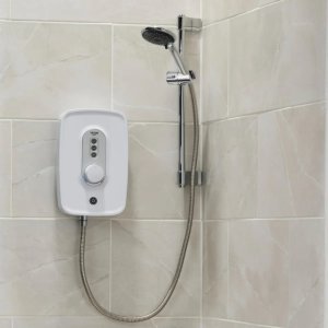 Triton Corner Shower Riser Rail - Chrome (GACORNF2) - main image 2