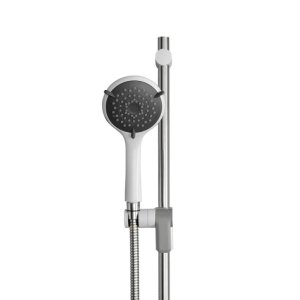 Triton Inclusive Care Shower Rail Kit - 680mm - Chrome/White (GAUF1) - main image 2