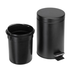 Croydex 3L Soft Close Matt Black Bin (AJ657221) - main image 3