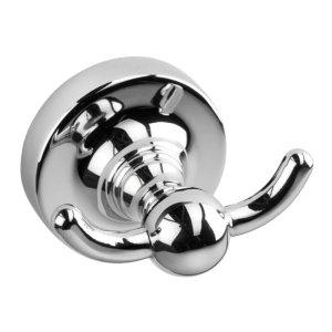 Croydex Flexi-Fix Worcester Double Robe Hook - Chrome (QM461741) - main image 3