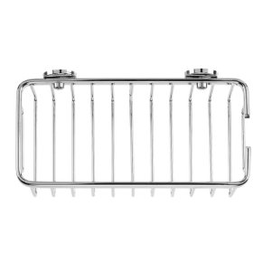 Croydex Slimline Aluminium Cosmetic Basket - Chrome (QM780641) - main image 3