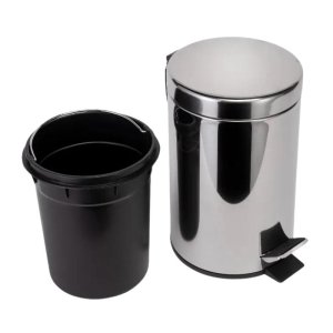 Croydex Three Litre Pedal Bin with Soft Close (AJ657241) - main image 3