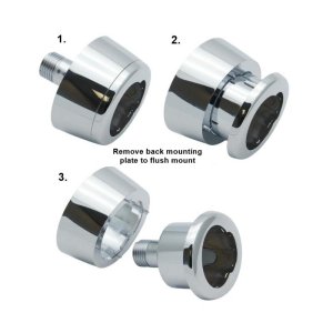 Grohe dual flush push button assembly - chrome (42204PI0) - main image 3