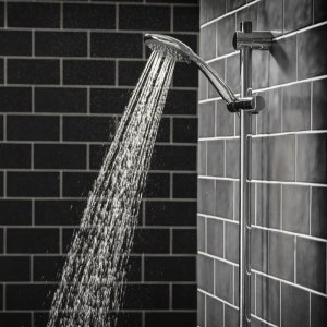 Triton 8000 Care Five Spray Shower Head - White (TSHECAREWHT) - main image 3
