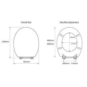 Croydex Blonded Pine Flexi-Fix Toilet Seat (WL602272H) - main image 4