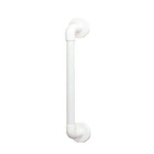 AKW Heavy Duty Fluted White Grab Rail - 300mm (01900WH)