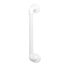 AKW Large Plastic Fluted White Grab Rail - 450mm (01410WH)