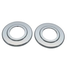 Aqualisa Aspire/Siren exposed elbow cover plates (pair) (669914)