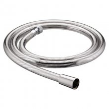 Bristan 1.25m Cone to Nut Easy Clean Shower Hose - 8mm Bore - Chrome (HOS 125CNE01 C)