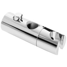 Bristan Casino Slider Bracket with Push Button - Chrome (CAS SLID02 C)