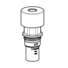 Bristan Handle Assembly With Time Flow Cartridge (5504618)