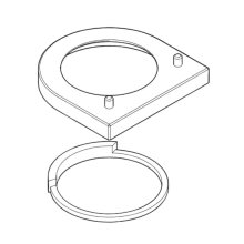 Bristan Plinth for Cherry Mixer Tap (210V10212CP-FEU09)