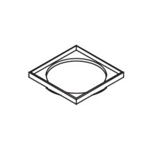 Bristan Qubo Shroud - Chrome (620030033011)