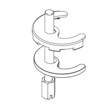 Bristan Rod Fixing Kit -M8x90mm (5Q0M0323NTBK3T)