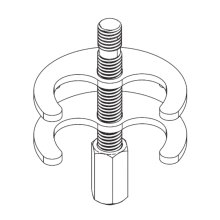 Bristan Single Rod Fixing Kit (5091700103)