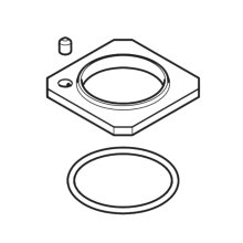 Bristan Tap Plinth - Chrome (210V80945CP-FEU09)