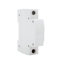 Click Elucian Single Way DIN Rail Blank Module - White (CU1BLANK)