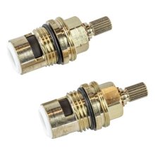 Crosswater Hot & Cold Cartridges for Belgravia Basin Tap - Pair (57BLSP002)