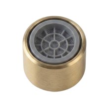 Crosswater PRO416 Aerator Housing & Aerator - Brushed Brass (PRO416AERATORF)