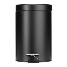 Croydex 3L Soft Close Matt Black Bin (AJ657221)