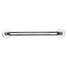 Croydex 450mm Stainless Steel Straight Grab Bar with Anti Slip Grip - Chrome (AP500641)