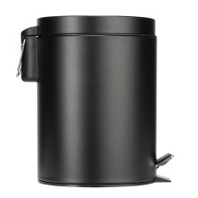 Croydex 5L Soft Close Matt Black Pedal Bin (AJ657321)