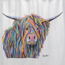 Croydex Angus McCoo Shower Curtain - Steven Brown (AF304022H)