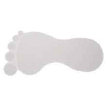 Croydex Big Foot Rubber Bath Mat - White (AG220022H)