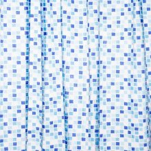 Croydex Blue Mosaic Shower Curtain (AE543424)