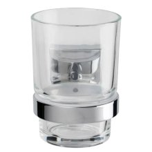 Croydex Flexi-Fix Chester Tumbler and Holder - Chrome (QM441841)