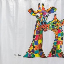 Croydex Francie & Josie Shower Curtain - Steven Brown (AF304122H)