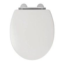 Croydex Lugano Flexi-Fix Toilet Seat - White (WL601022H)