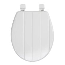 Croydex Windermere Sit Tight Toilet Seat - White (WL600422H)