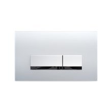 Fluidmaster T-Series Vivente Dual Flush Glass Plate - White (P54-0003-0240)