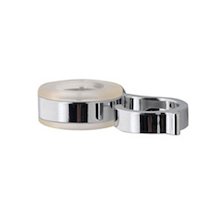 Gainsborough 22mm shower hose retaining ring - chrome (900005)