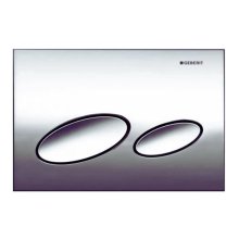 Geberit Kappa20 dual flush plate - bright chrome (115.228.21.1)