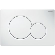 Geberit Sigma01 Dual Flush Plate - White (115.770.11.5)