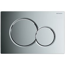 Geberit Sigma01 dual flush plate - bright chrome (115.770.21.5)