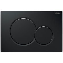 Geberit Sigma01 Dual Flush Plate - Black (115.770.DW.5)