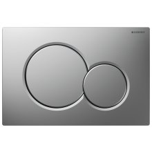 Geberit Sigma01 Dual Flush Plate - Matt Chrome (115.770.JQ.5)